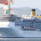 The Costa Atlantica docked in Nagasaki, Japan on April 22, 2020.